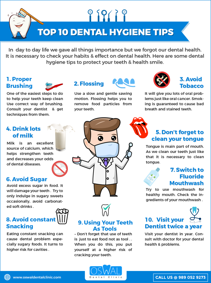 top-10-hygiene-tips-infographics